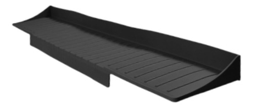 Colchoneta De Fregadero De La Alfombra De Drenaje De Negro