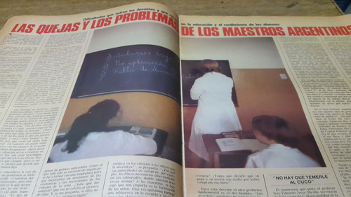 Revista Clarin N° 13361 1983 Maestros Argentinos Problemas