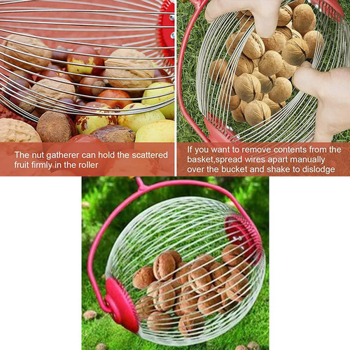Recogedor De Nueces, Cosechadora De Nueces Grand Rolling
