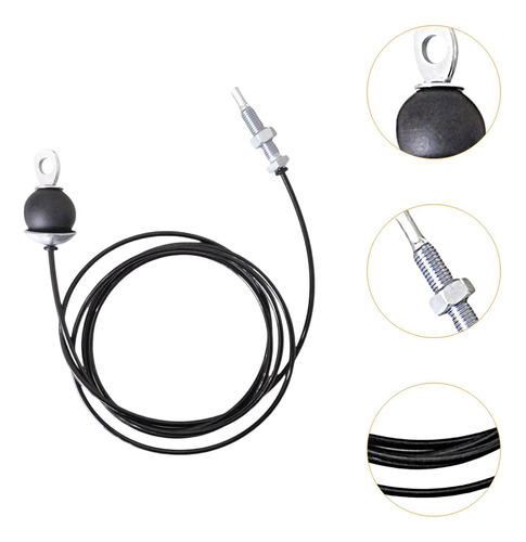 Cable De Polea Ajustable Para Ejercicios En Casa 150cm