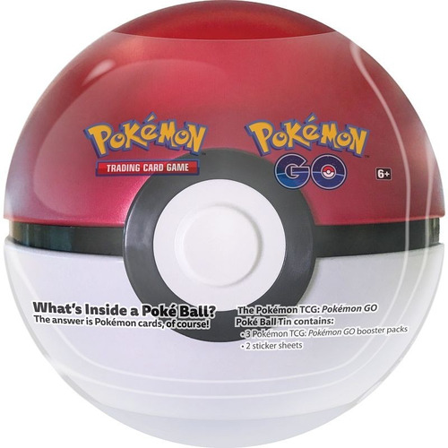 Pokemon Go Collection Tcg Great Ball Tin Lata 2022 - Ingles