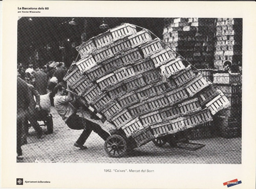 1962 Mercado Del Borne Barcelona Fotografia Xavier Miserachs