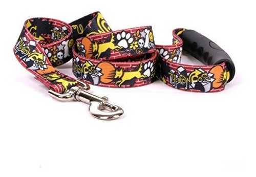 Yellow Dog Design Graffiti Dog Ez-grip Dog Leash Con Mango C