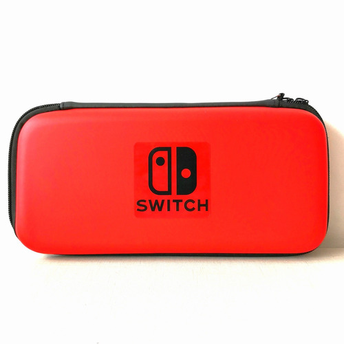 Nintendo Switch Funda Protectora Roja + Protector Pantalla