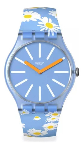 Reloj Swatch So29s100 Dazed By Daisies