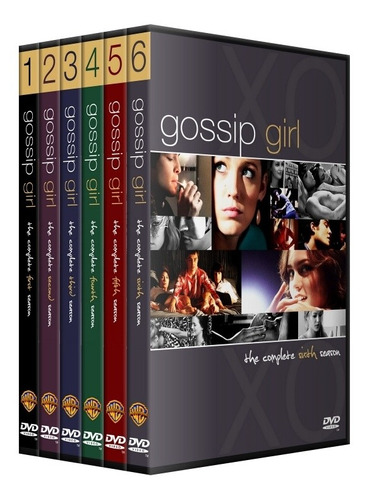 Gossip Girl Serie Completa Temporadas 1/2/3/4/5/6 Dvd Ingles