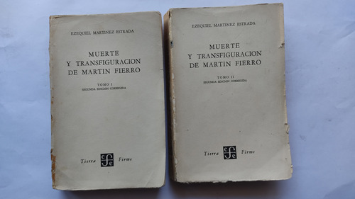 Muerte Y Transfiguración De Martin Fierro