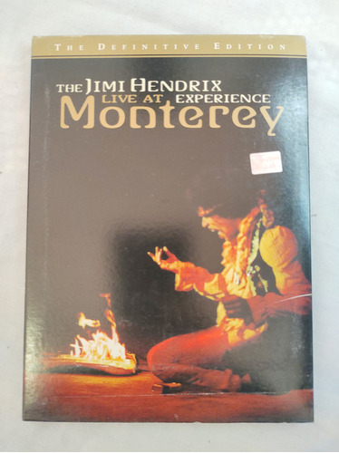 The Jimi Hendrix Experience: Live At Monterey - Dvd Original