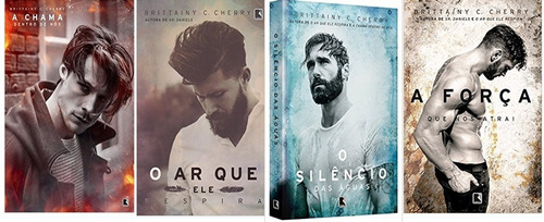 Kit 4 Livros Elements Brittainy C. Cherry A Força Silencio