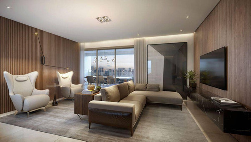 Imagem 3 de 15 de Apartamento 2 Suítes, Terraço, 2 Vagas E Lazer Em Moema - 391