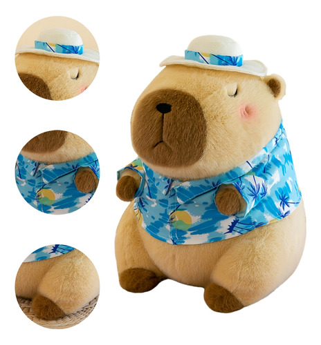 24cm Soft Cute Plush Capybara Toy
