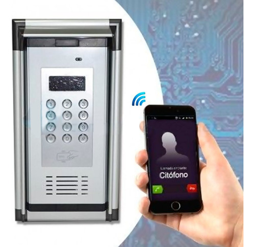 Citofono-1000 Usuarios-casas-conjuntos-gsm