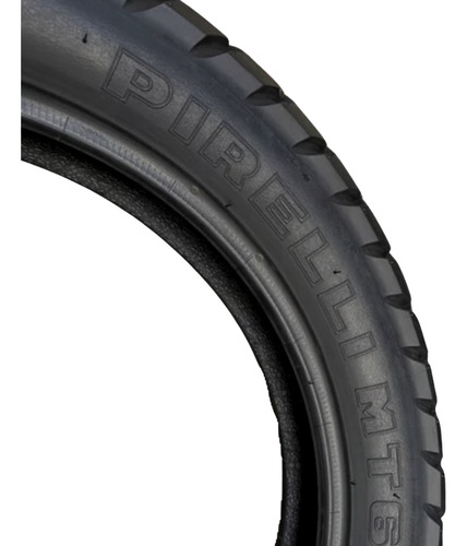Pneu Pirelli Mt60 Traseiro 110/90-17 Moto Uso Com Câmara