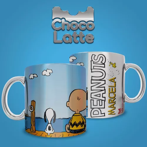 PEANUTS® Snoopy Valentine - Taza de cerámica personalizada – Tamaño grande  de 11 onzas, lindas tazas novedosas, añadir un nombre, taza apta para