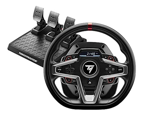 Thrustmaster T248, Volante De Carreras Y Pedales Magneticos,