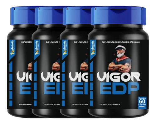 Vigor Edp 60 Capsulas Original - Envio Hoje