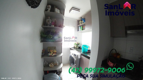 Apartamento Para Venda Em Ponta Grossa, Oficinas, 3 Dormitórios, 1 Suíte, 2 Banheiros, 2 Vagas - _1-1793037