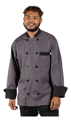 Chaqueta De Chef Color Unisex Uncommon 0404 - Uniformes Chef