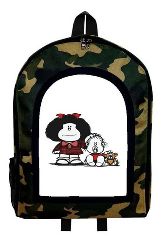 Mochila Camuflada Mafalda Modelo 22