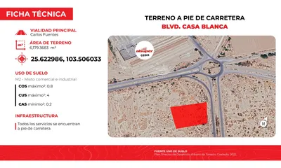 Terreno en venta
