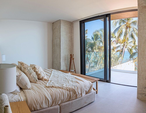 Departamento En Venta 1rec + Estudio|a Pie De Playa Bucerias!!! Ab