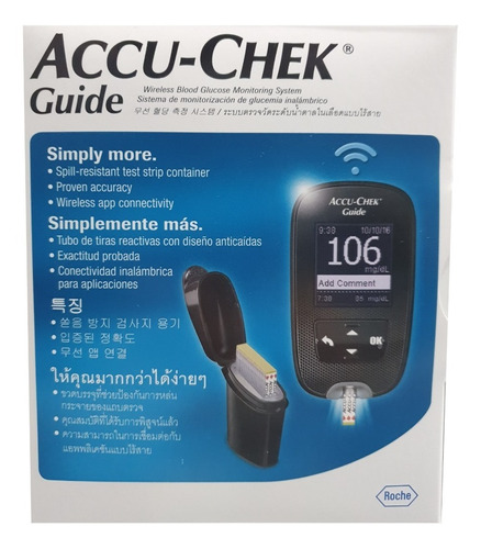 Glucometro Accu Chek Guide, Distribuidor Oficial