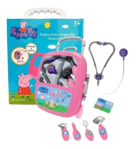 Maletin doctora peppa pig hot sale