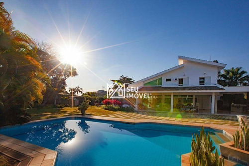 Imagem 1 de 30 de Casa Com 5 Dormitórios À Venda, 557 M² Por R$ 2.500.000,00 - Condomínio Moradas São Luiz - Salto/sp - Ca2027