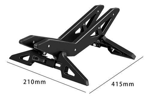 Soporte Ajustable Para Bicicleta, Soporte De Suelo Negro