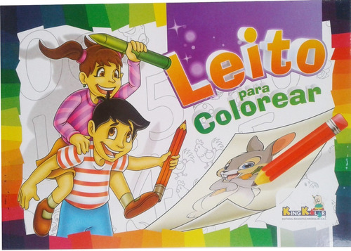 Cartilla Leito Para Colorear Libro De Escritura Niños