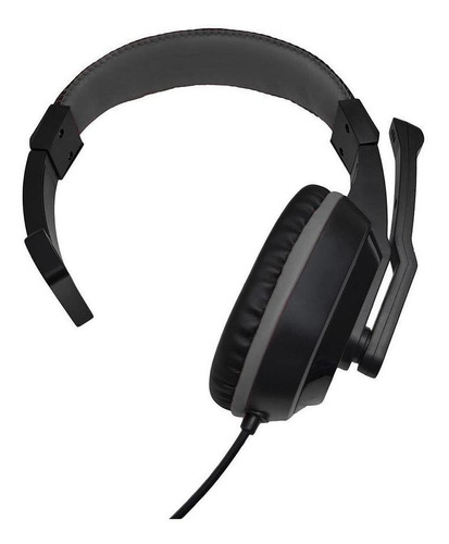 Imagem 2 de 3 de Headset Monoauricular P3 3.5mm Preto Microfone Redução Ruído