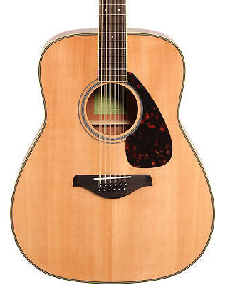 Yamaha Fg820 Fg Series 12-string Acoustic Guitar, Natura Eea