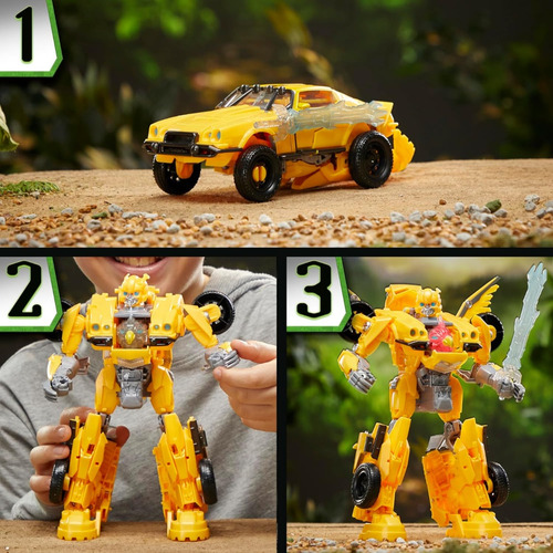 Transformers Rise Of The Beast Bumblebee 3 Modos Hasbro