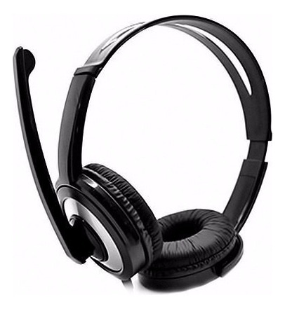 Fone De Ouvido Gamer Headset Dex Df-55 Usb Controle Preto Preto