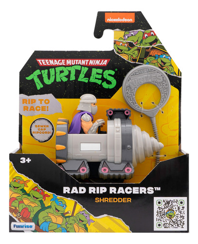 Tortugas Ninja Rad Rip Racers Shredder