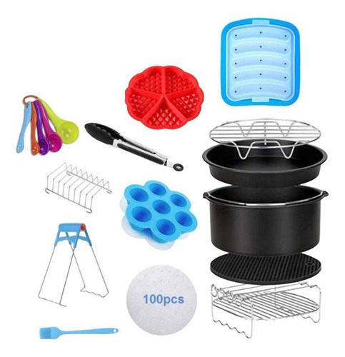 Shaoke Accesorios For Freidora De 8 Pulgadas 4,2-6.8qt