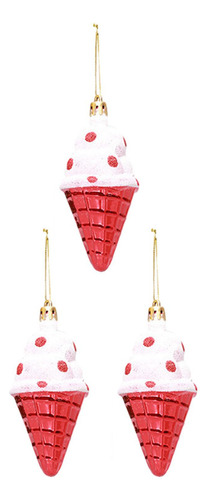 Adornos Navideños, Decoraciones Para Árboles De Helado