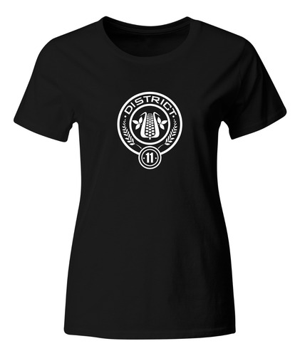 Playera Color Ic73. Juegos Del Hambre Sinsajo Distrito 11