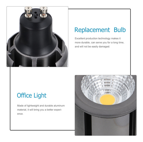 Vaso De Luz Led Gu10 Cob, Práctico