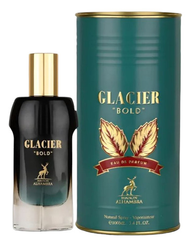  Unisex Perfume Maison Alhambra Glacier Bold Edp 100Ml Hombre EDP Spray 100 ml para  hombre