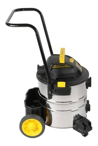 Imagen 3 de 5 de Aspiradora De tacho Stanley SL18158 30.24L acero inoxidable y negra 220V 50Hz