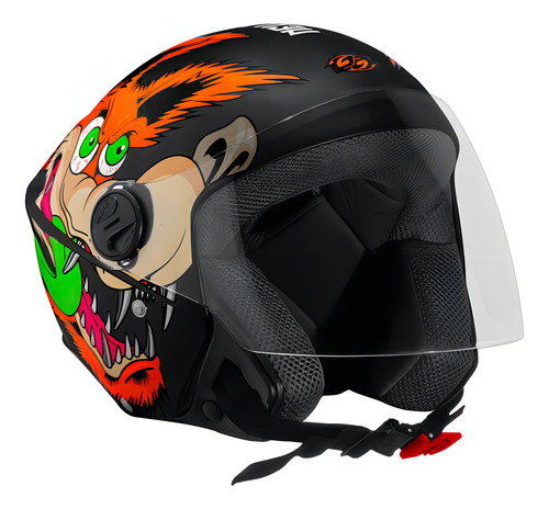 Casco para moto Pro Tork New Liberty Three negro talle 58