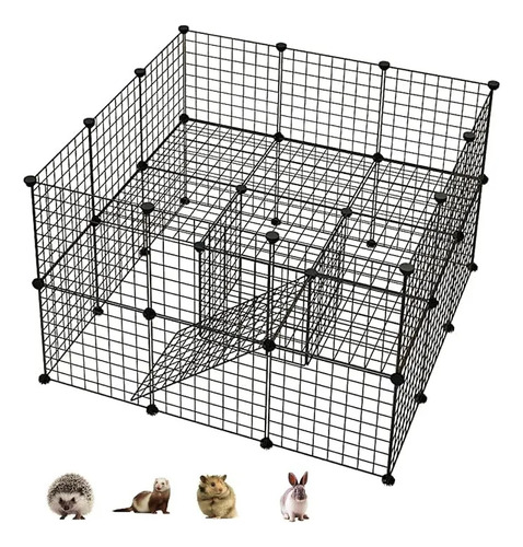Multifuncional Metal Corral Para Mascotas Desmontable 36pzs