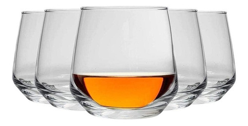 Pack X6 Vasos Vidrio Lav Whisky 345ml