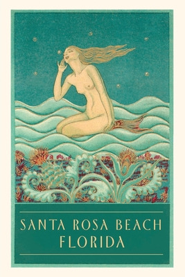 Libro Vintage Journal Santa Rosa Beach Mermaid - Found Im...