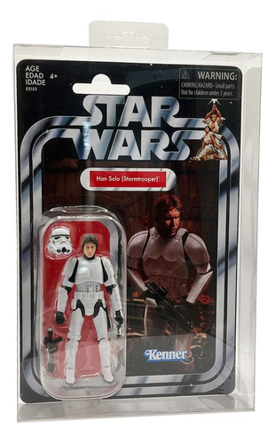 10 Pzas Protector Para Figuras Vintage Collection Star Wars 