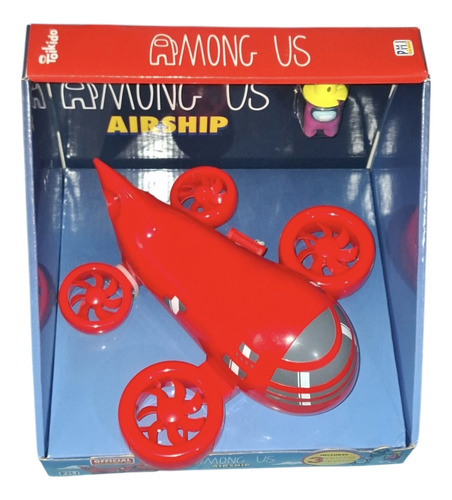 Among Us - Aeronave + 3 Figuras - Airship Official Collector