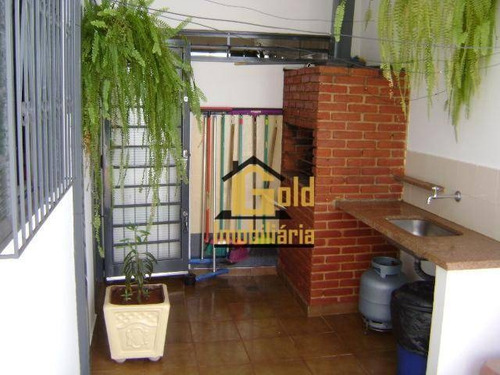 Casa Com 3 Dormitórios À Venda, 186 M² Por R$ 435.000 - Jardim Paulista - Ribeirão Preto/sp - Ca0589
