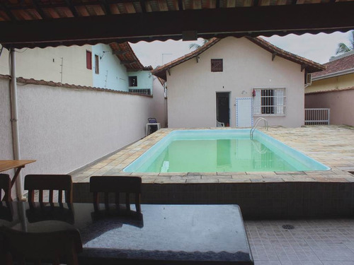 Casa Isolada,piscina,edicula,na Imobiliaria Em Praia Grande. - Sil269