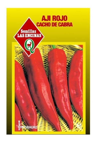 Semillas De Ají Rojo Cacho De Cabra